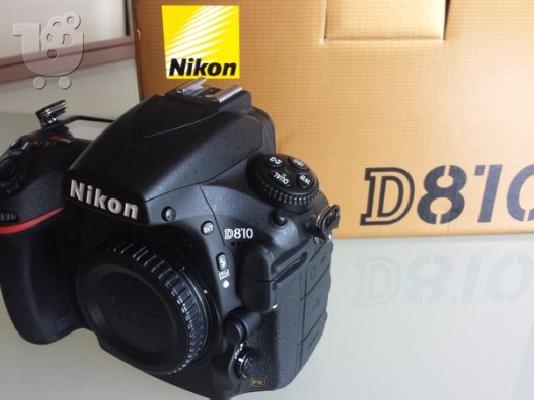 PoulaTo: Nikon D810 με φορμά FX 36.3MP ψηφιακή φωτογραφική μηχανή SLR Body Brand New